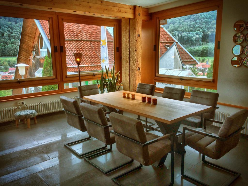 Akzent Hotel Hoehenblick Muehlhausen im Taele ภายนอก รูปภาพ