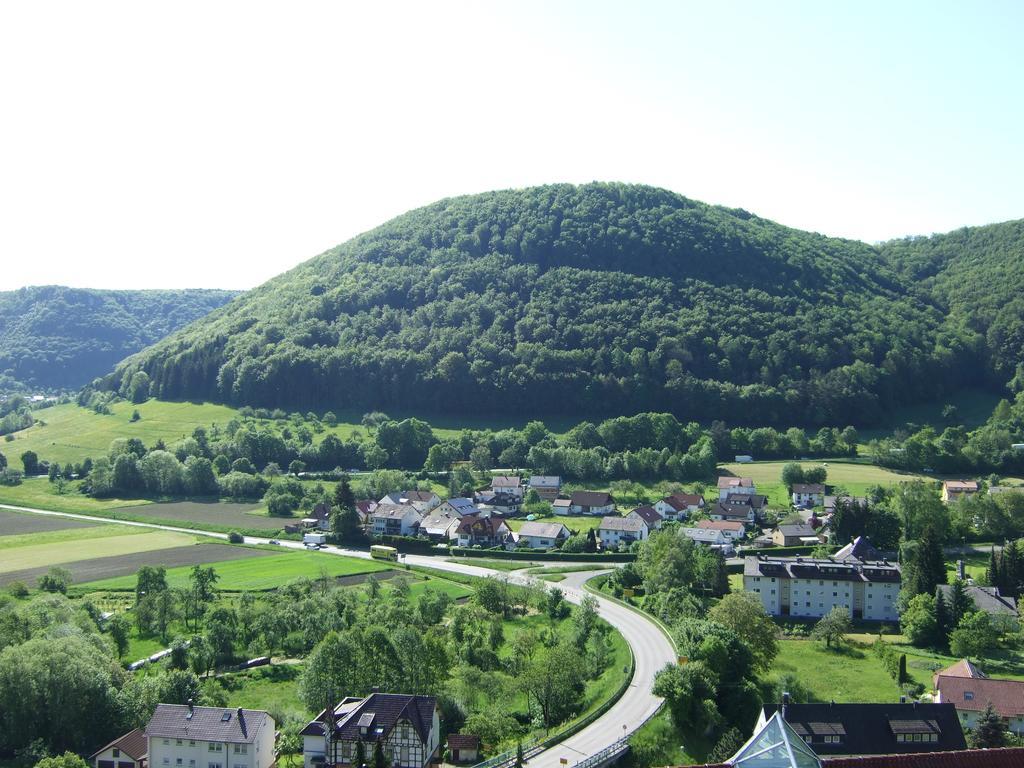 Akzent Hotel Hoehenblick Muehlhausen im Taele ภายนอก รูปภาพ