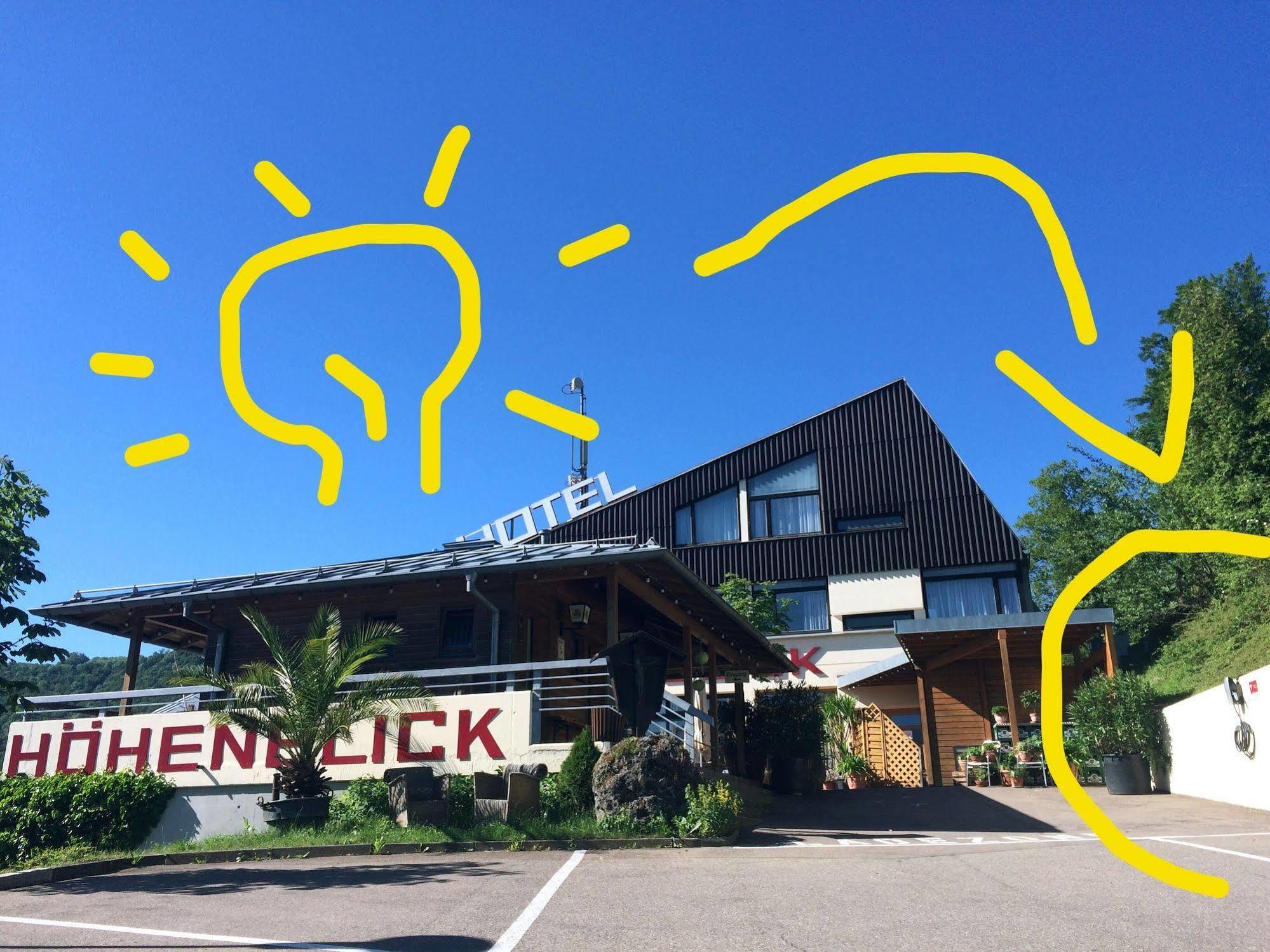 Akzent Hotel Hoehenblick Muehlhausen im Taele ภายนอก รูปภาพ