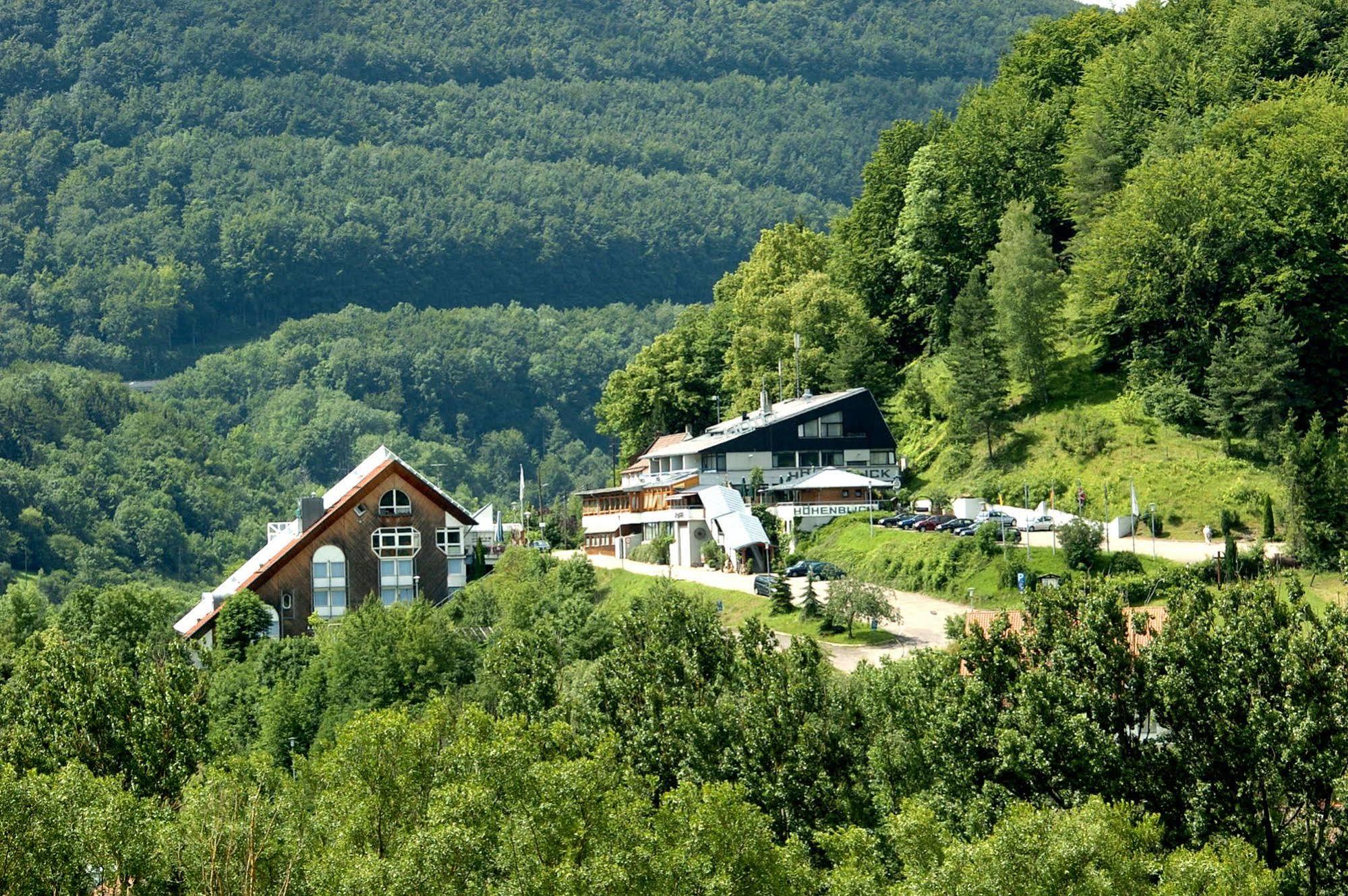 Akzent Hotel Hoehenblick Muehlhausen im Taele ภายนอก รูปภาพ